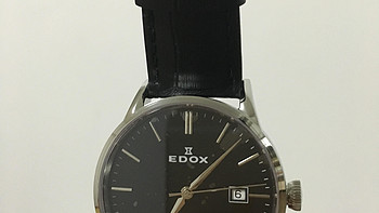 小众的瑞士表 —  EDOX 依度 Les Vauberts系列 80081-3-NIN 男款机械腕表