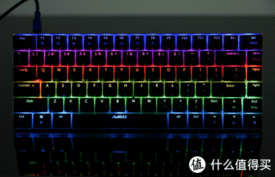 简约炫酷的机械键盘-----ajazz黑爵极客ak33rgb众测