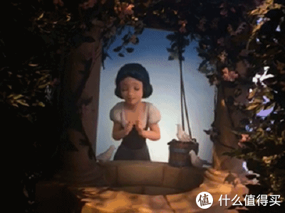 白雪公主在井里打水,顺便唱个歌