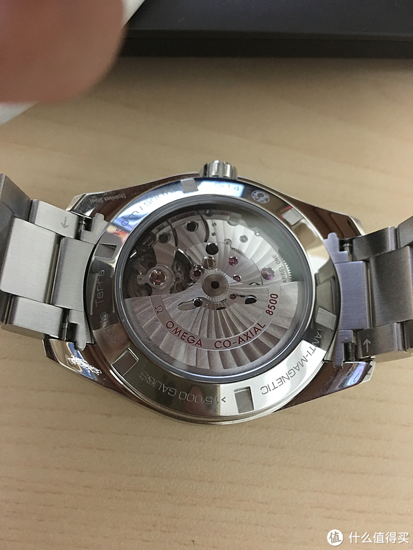 omega at8500 海马系列机械男表蓝面 开箱