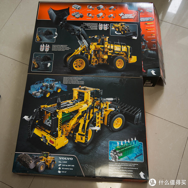 lego 乐高 42030 机械组 technic volvo l350f 轮式装载机 a,b模式