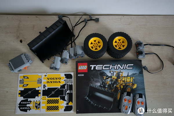 lego 乐高 42030 机械组 technic volvo l350f 轮式装载机 a,b模式