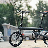 #本站首晒# MI 小米 QiCYCLE 骑记 电助力折叠自行车 开箱