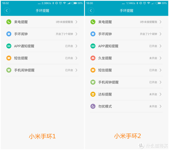 手环大pk ——小米手环1,小米手环2,乐心hr手环对比评测