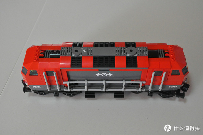 lego穷三代 篇六十七:#本站首晒# lego 乐高 城市系列 60098 重载火车