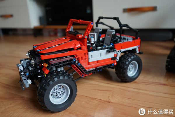 遥控乐高拼拼乐 lego 乐高 荒川 丰田 fj40 越野车