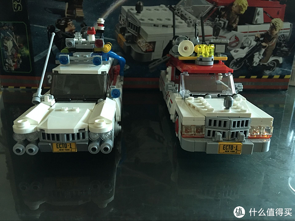 本站首晒 lego 乐高 75828 新款(女版)捉鬼车 附与21108旧版捉鬼