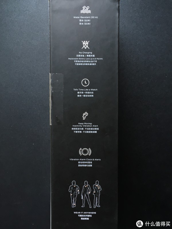 ▲盒子的右侧也是详细介绍了Shine 2的特征。