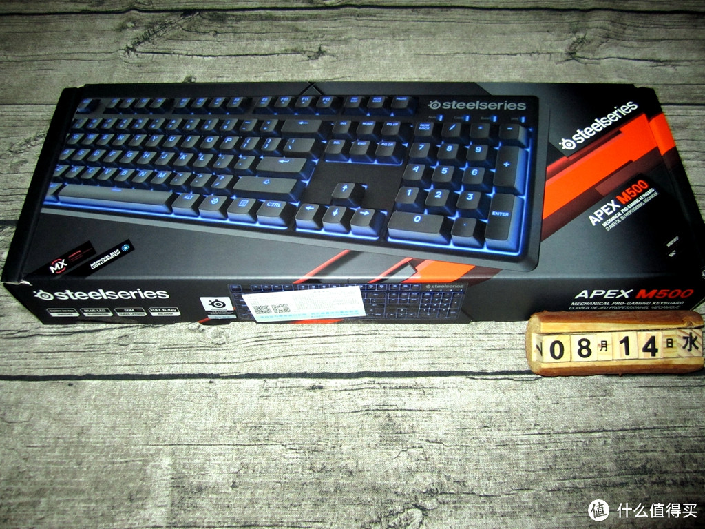 睿酷的外表樱桃红的芯steelseries赛睿apexm500电竞专用机械键盘开芯