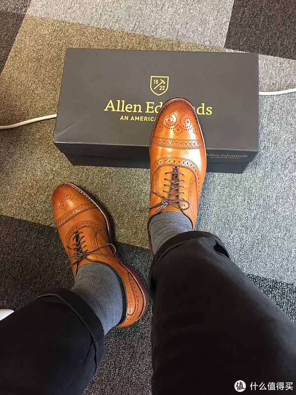 原创新人#晒美亚 allen edmonds 男士雕花真皮正装鞋(海淘loake