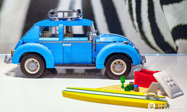 lego 乐高 10252 volkswagen beetle 大众甲壳虫 完成图