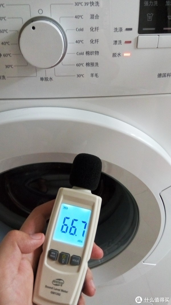 脱水阶段噪音值 