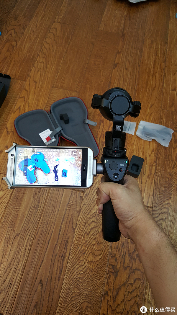 dji 大疆 新品 osmo 手持云台 开箱