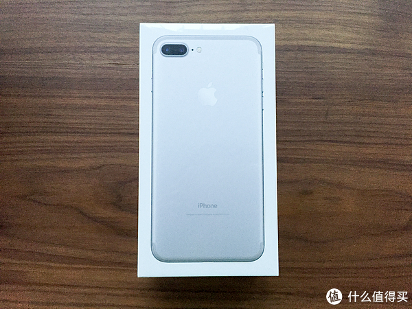 新鲜出炉:apple 苹果 iphone 7plus 银色 开箱
