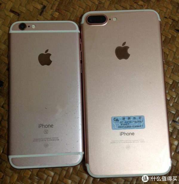 apple 苹果 iphone 7 plus 玫瑰金 乞丐版 开盒初评测