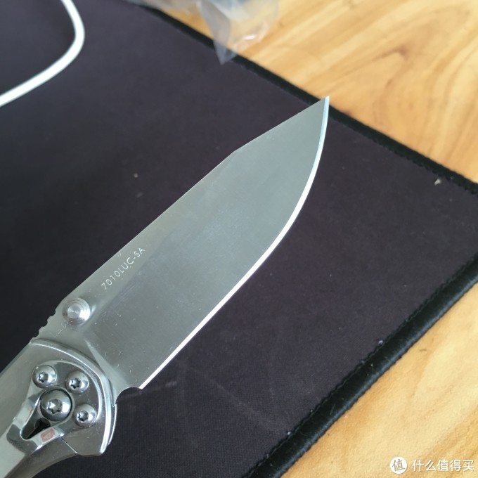 三刃木 7010luc-sa钢本色 折叠水果刀 开箱