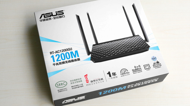 华硕 RT-AC1200GU路由器信号测试 & 穿墙效