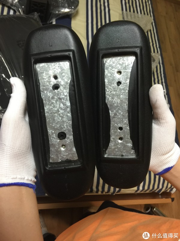 扶手背面