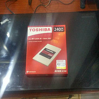 #原创新人#缝缝补补又三年，一次SSD升级：TOSHIBA 东芝 A100系列 240G SATA3 固态硬盘