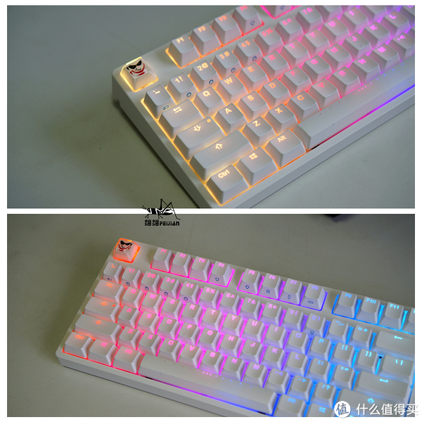 ikbc f-108时光机 cherry rgb 红轴首发 开箱简评