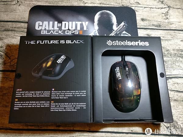 为了一张白菜价 steelseries 赛睿 qck 鼠标垫配了一只赛睿鼠标?