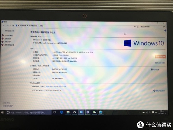 预装系统是WIN10 家庭版，已激活