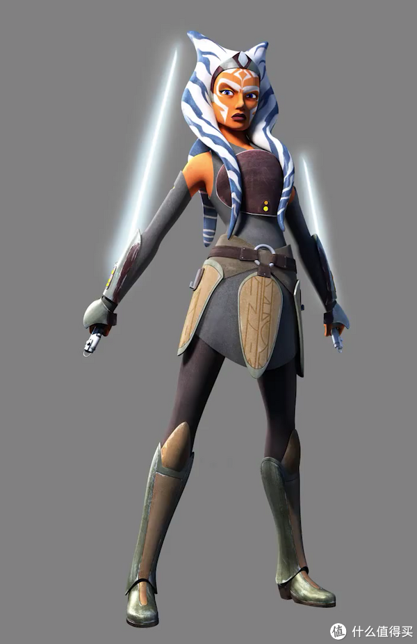 阿索卡·塔诺(ahsoka tano:绰号小鬼头(snips,克隆战争相关动画中的