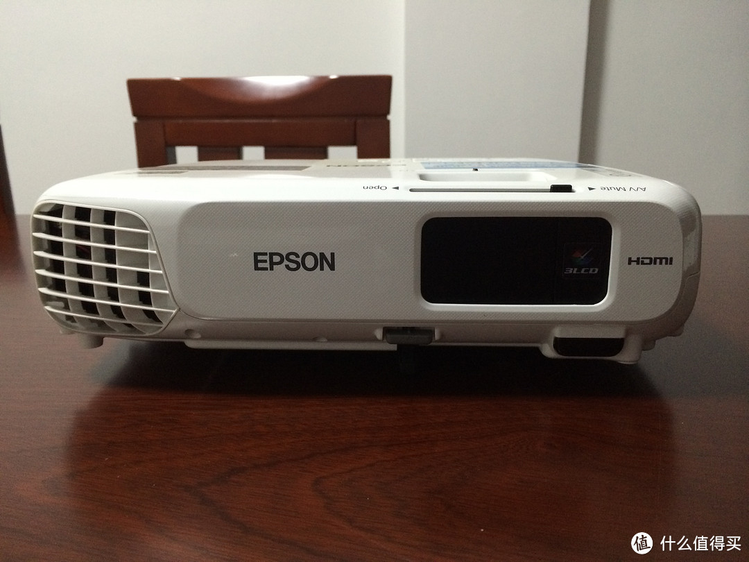 来,先开个会 epson 爱普生 cb-x24 投影仪 使用报告