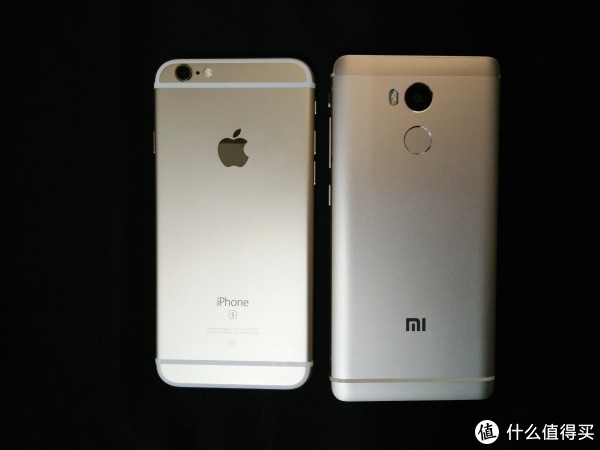 与iPhone6s进行尺寸对比-背面
