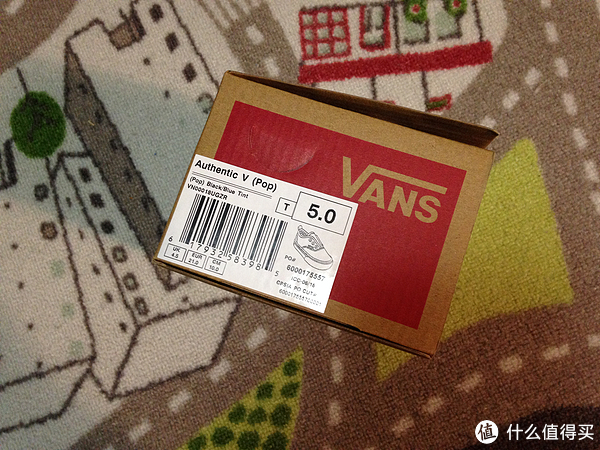 vans authentic v 隐藏式魔术贴小童鞋