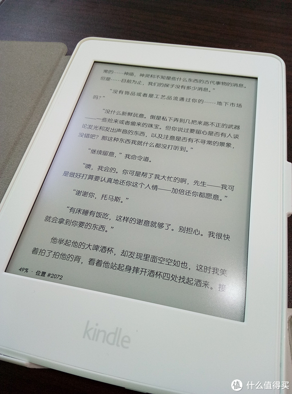 Kindle PaperWhite3 电子书阅读器使用总结】背光灯|阅读|屏幕|显示_