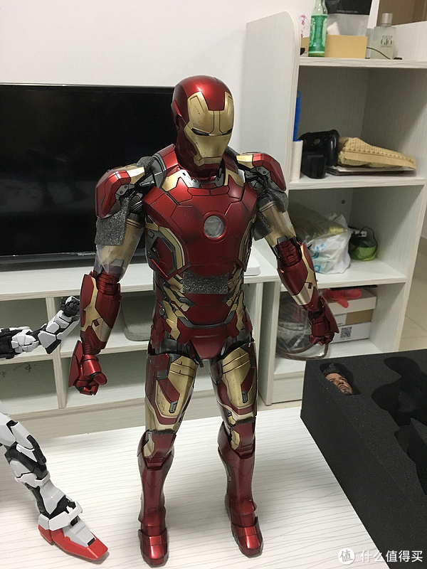 ht hottoys mk43 1:4 大43 钢铁侠 晒单