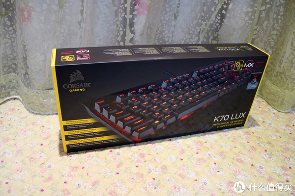 性价比平平的贼船—简评corsair 海盗船 k70lux 红轴机械键盘