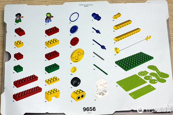 原创新人#一次比较少见的体验——lego 乐高 9656 教育系列 简单机械