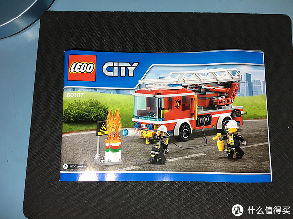 我的积木 篇一:#原创新人# lego 乐高 60106 消防入门
