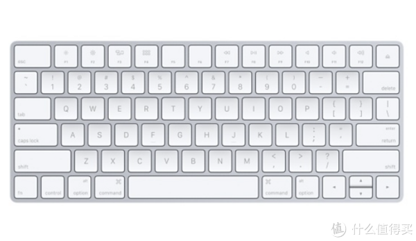 Mac电脑键盘的通用布局，部分机型略有不同