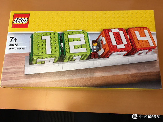 lego 乐高 2017新品 40172 砖块日历