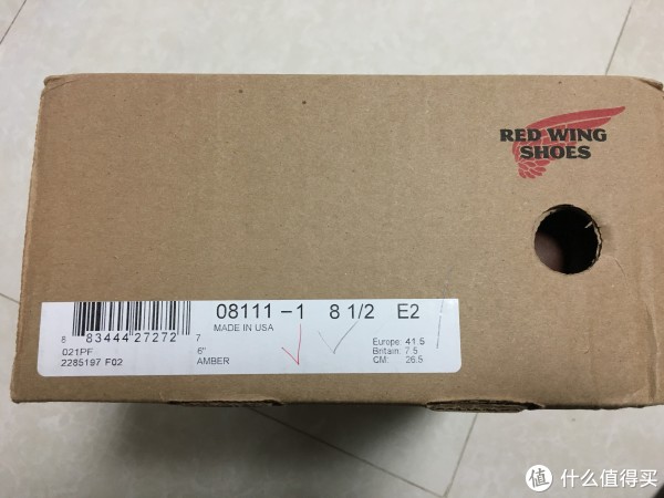 尺码8.5 EE