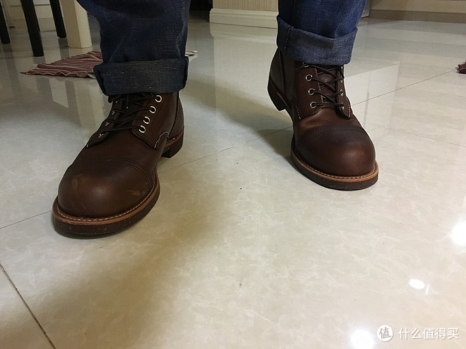 入手red wing 红翼 8111 男士工装靴