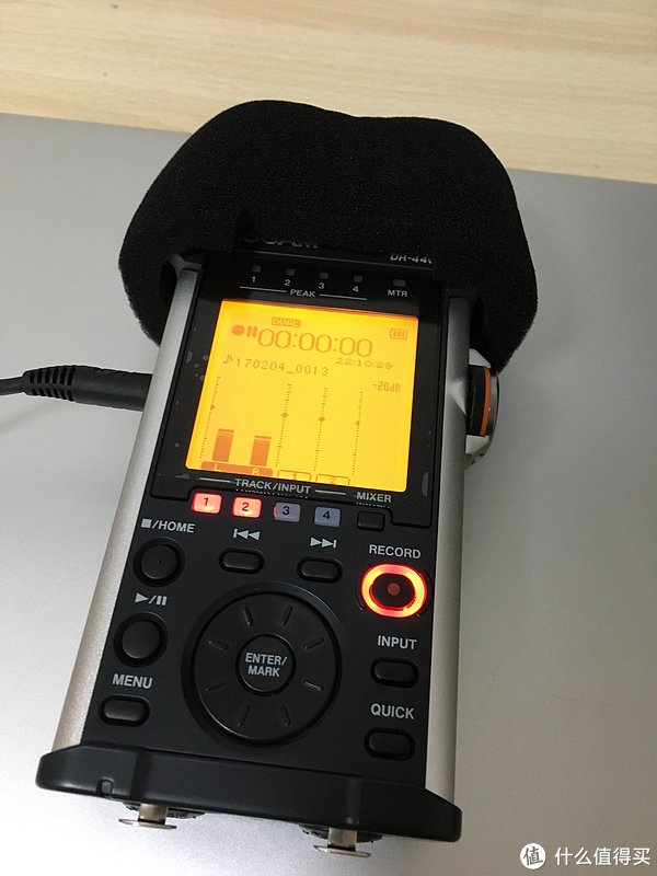 TASCAM DR-44WL 录音机使用总结】录音|功能|设置|续航_摘要频道_什么值得买