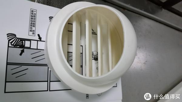 窗外进风口正面