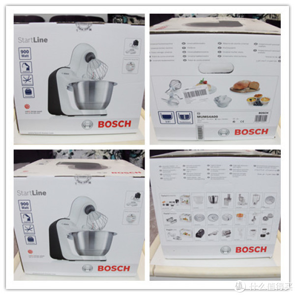 bosch 博世 mum54a00厨师机&自制吐司及干拌面的做法