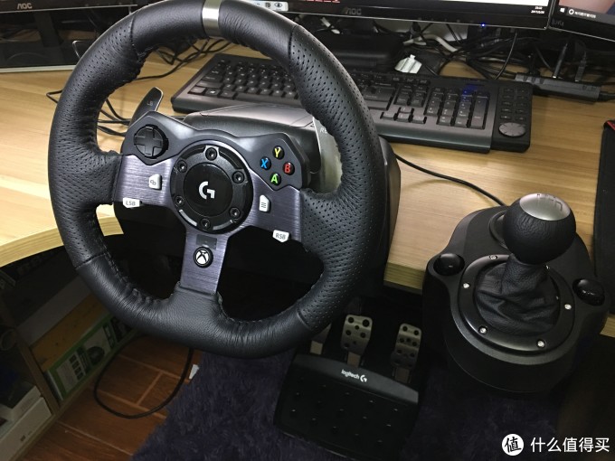 新年硬件升级 篇二:diors版赛车模拟——罗技g920 & aoc 卢瓦尔三屏