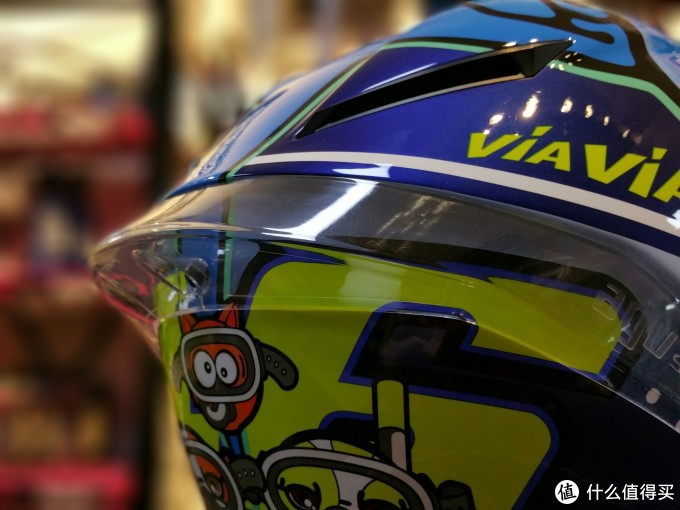 本站首晒#valentino rossi 同款:agv pista gp头盔体验评测