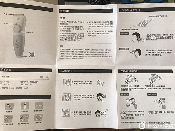 说明书介绍得很详细,对于新手来说,上手方便