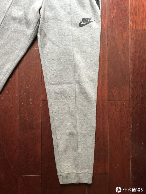 我是Nike粉 篇五:穿条女童裤!Nike 耐克 G NSW TCH FLC PANT KNT 收脚针织长裤(附实测尺码及真人兽)