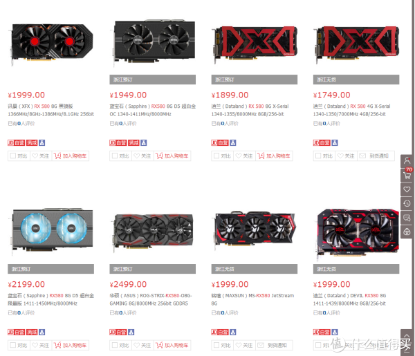#本站首晒# RX580到底有没有必要买?RX580 8GB 讯景黑狼 PK 华硕GTX1060 O6G冰骑士
