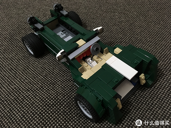 我的lego moc 篇一:10242 mini cooper的b模式敞篷跑车