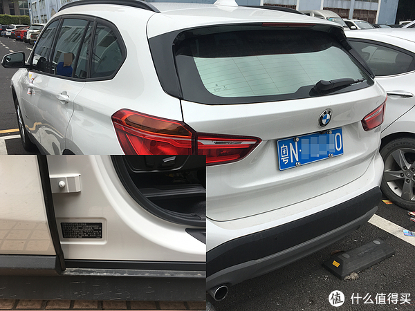 宝马BMW X1 2016款sDrive18Li 轿车外观展示】铭牌|前轮|后轮|后备箱_ 