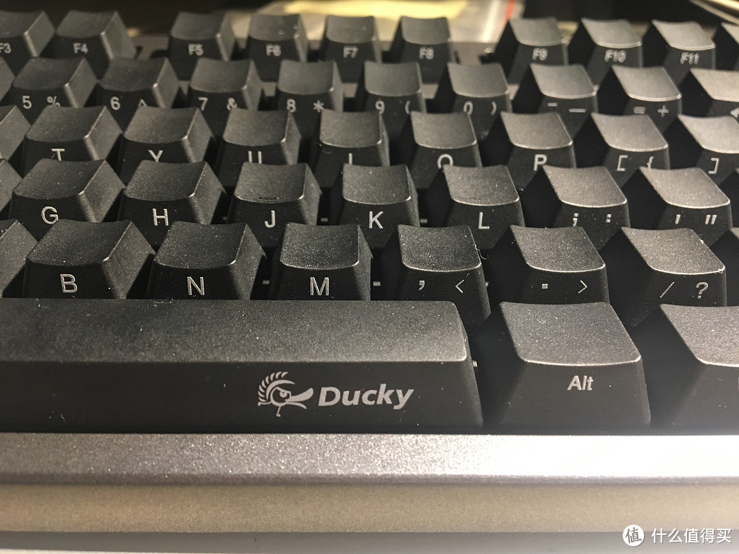 个人第一把机械键盘 akko 艾酷 ducky zero 3108黑轴侧刻pbt开箱_键盘